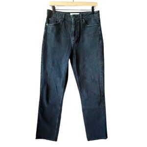 Men's Tall 30x36 Topshop Faded Black Straight Leg Jeans